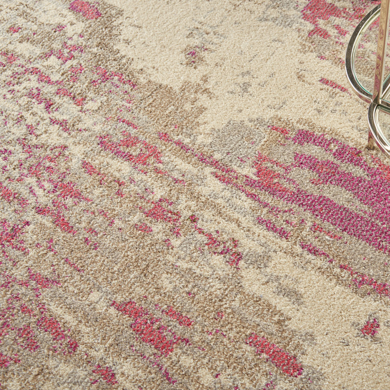 Adrieonna Abstract Indoor Rug, Rectangle 2' x 6'