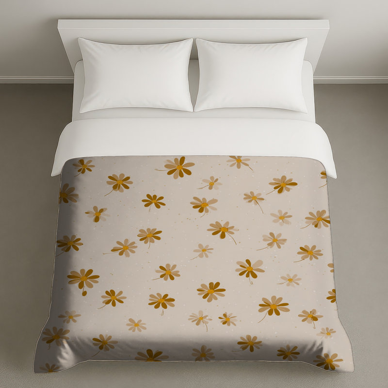 Housse de couette Daisies Bedding, Grand lit