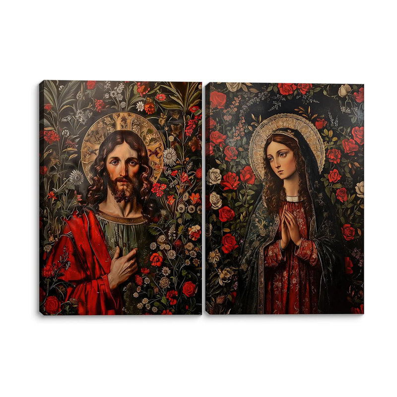 2 Piece Wrapped Canvas Print
