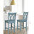 Solid Wood Counter Stool with Solid Wood Frame