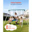 VEVOR Steel Swing Set