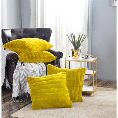 Super Mink Square Pillow Cover