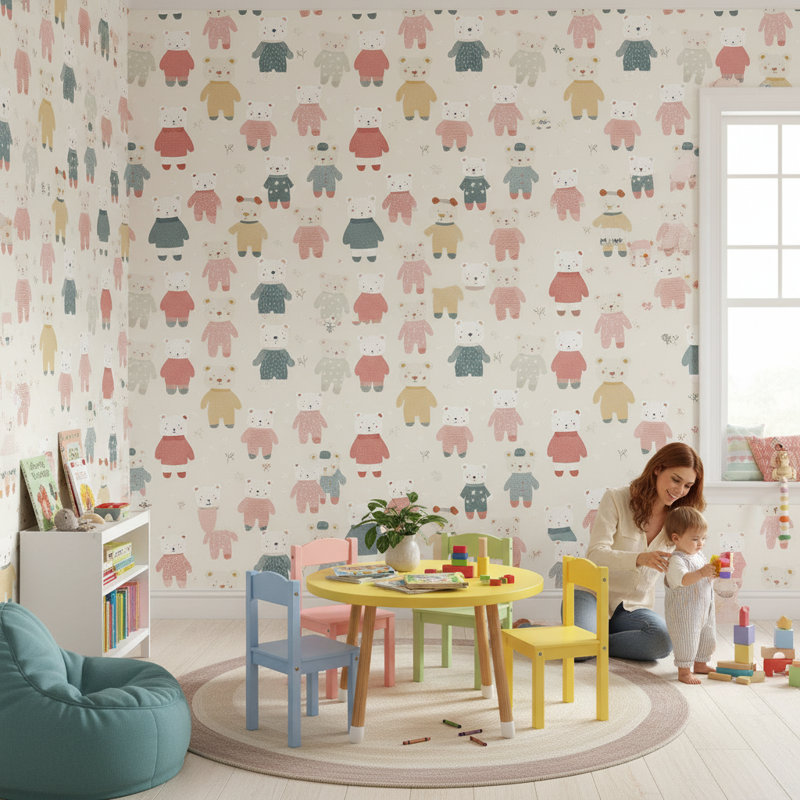 Papier peint Teddy Bears