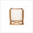 Outdoor PERLA Barstool With Acacia Wood, Cross-Back Design, And Water-Resistant Cushions For Durable Patio Seating