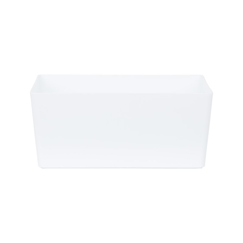 Wham Studio Basket 2.01 Rectangular Pack of 5 Ice White
