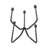 Albright 16" Forged 5-Taper Candle Holder-1858152033