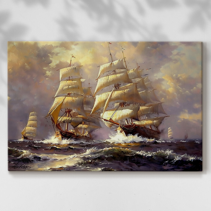 Série Nautical-CCXI - Cavas enveloppés de galerie, 40 x 60