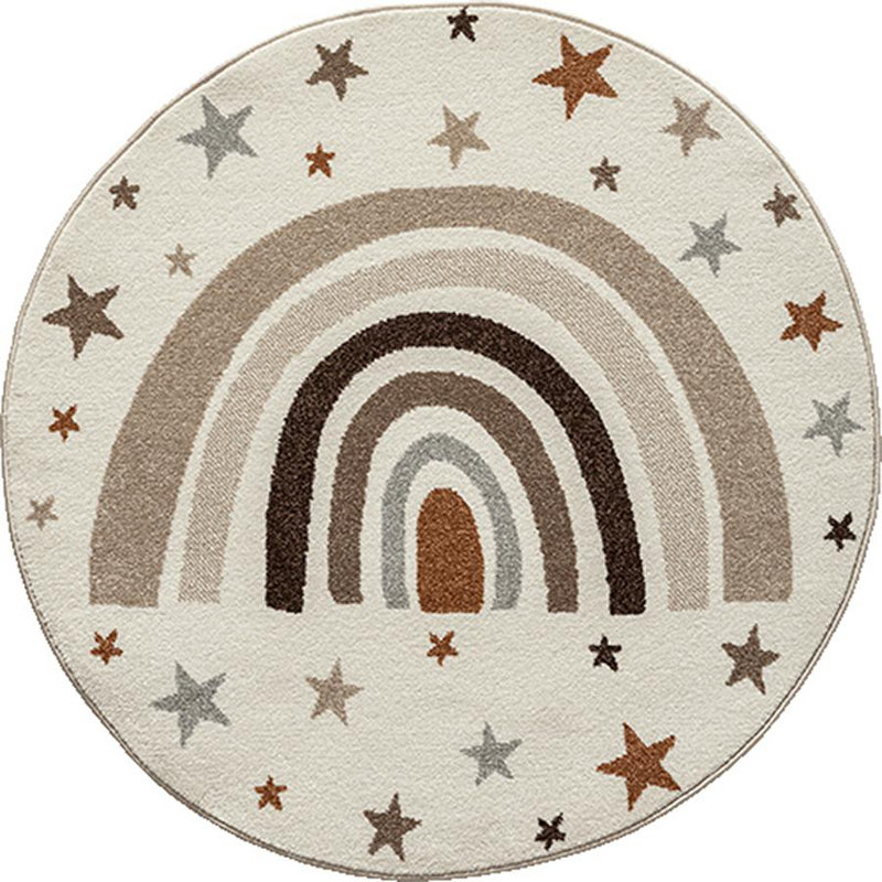 Tamaurice Area Rug, Round 120 cm