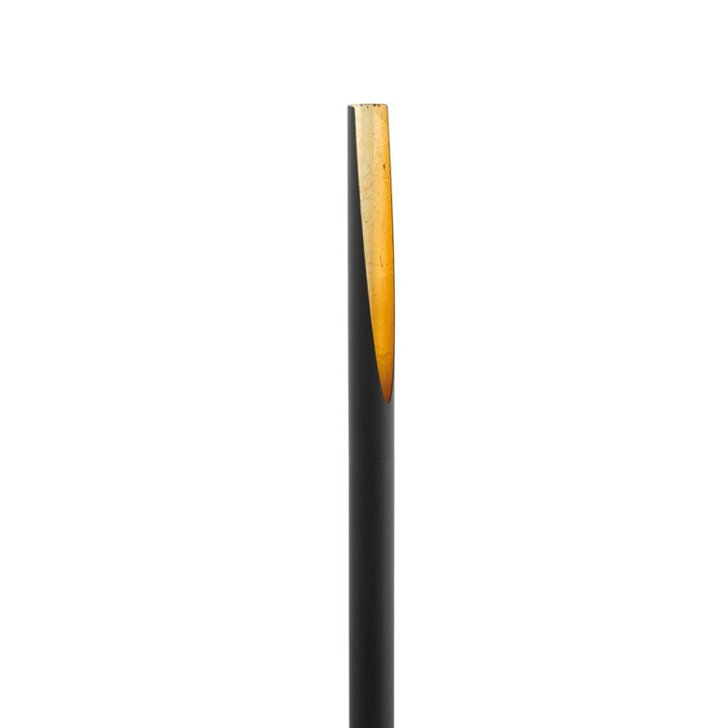 Leonis 1370cm Column Floor Lamp, Black