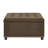 Classic Tufted Storage Ottoman With Nailhead Trim, Versatile Footstool And Hidden Compartment For Small Spaces-1545848041
