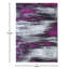 Tapis mauve / gris à motif abstrait Alexavior-1796906537