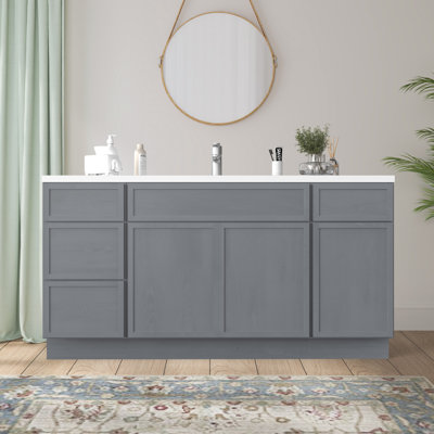 Base de meuble-lavabo simple 60 po seulement