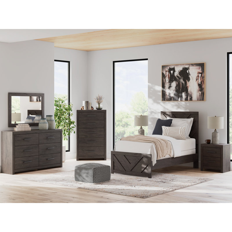 Nightstand, Gray