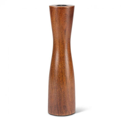 10'' H Mangowood Tabletop Candlestick