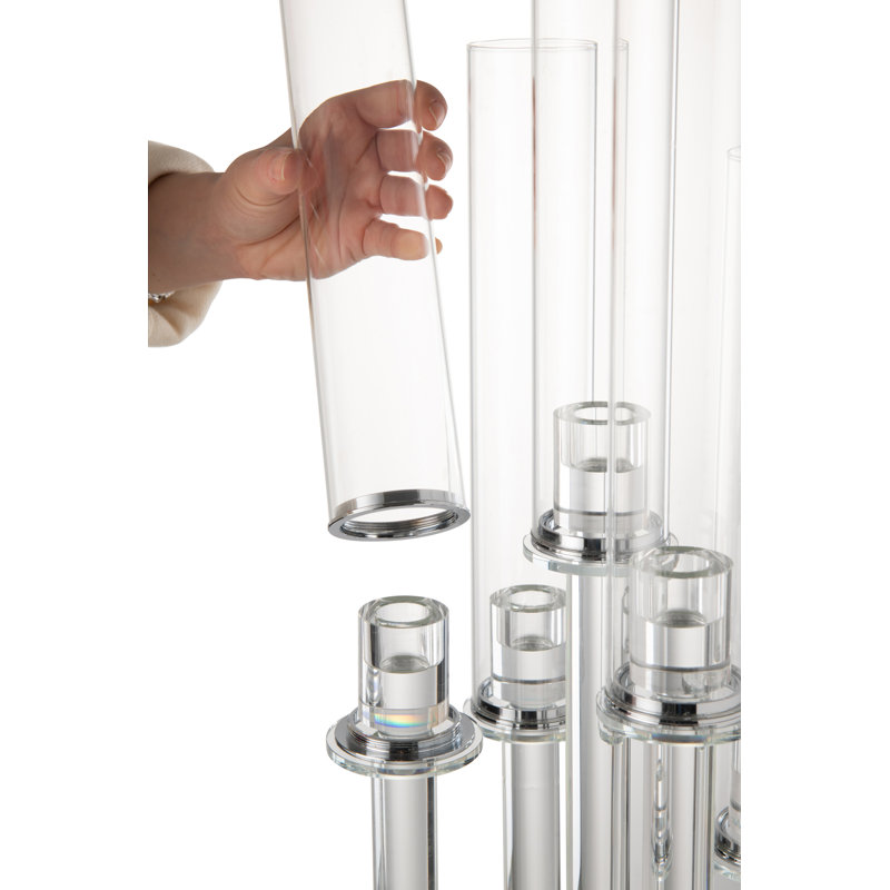 Glass Candelabra