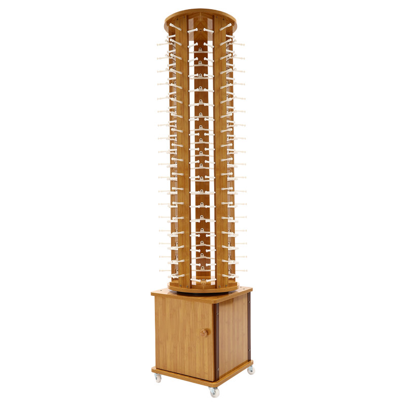 5-Sided Sunglasses Display Rack Storage Rack With Cabinet