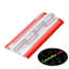 4x Clear Acrylic Piano Hinges 100 mm, Self-Adhesive, No Glue Required