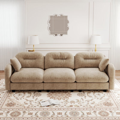 Sofa, 3 Seater Sofa, Chenille Sofa