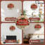Horloge murale en bois 10 po, mouvement silencieux, à piles (piles AA non incluses), décor artistique, parfait pour les décorations