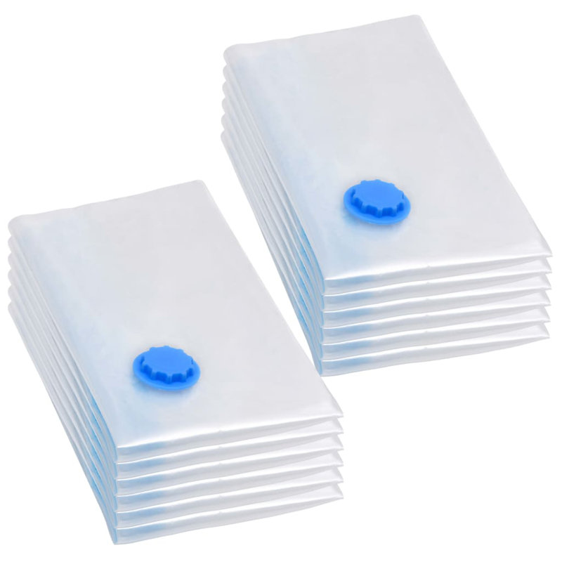 Grand sac de voyage en plastique transparent et bleu, L 23,6 po x P 31,5 po