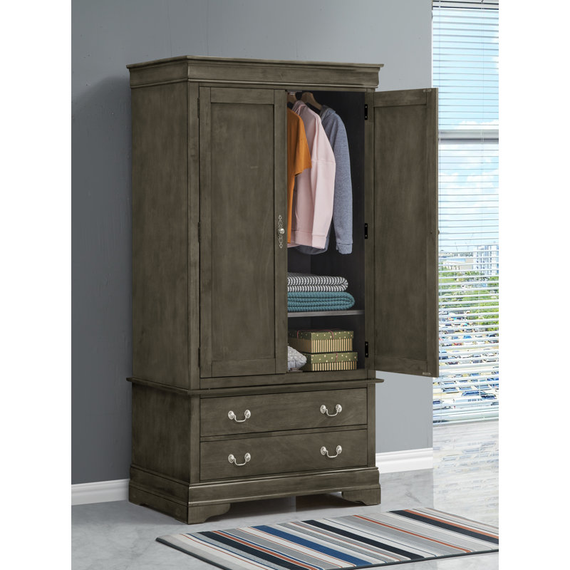 Armoire Citronelle, Gris