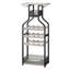 Mini table de bar multifonctionnelle avec porte-bouteilles d'angle et support de rangement-973109836