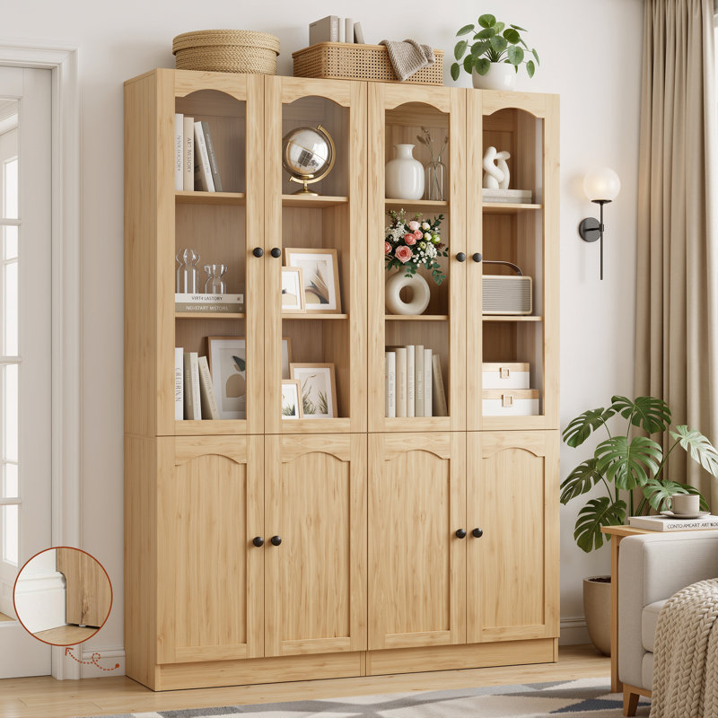 Garde-robe avec porte en verre