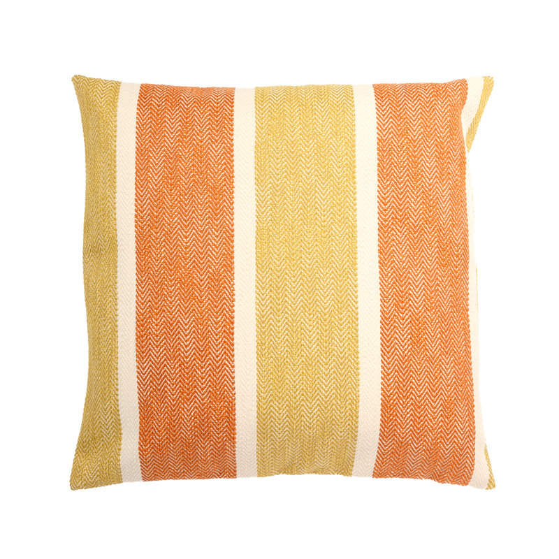 Los Angeles No Decorative Addition Pillow Cover, Yellow/Orange, Polyester