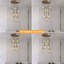 Lustre en spirale 7 lumières pour vestibule, vestibule et plafond haut Biak-815939726