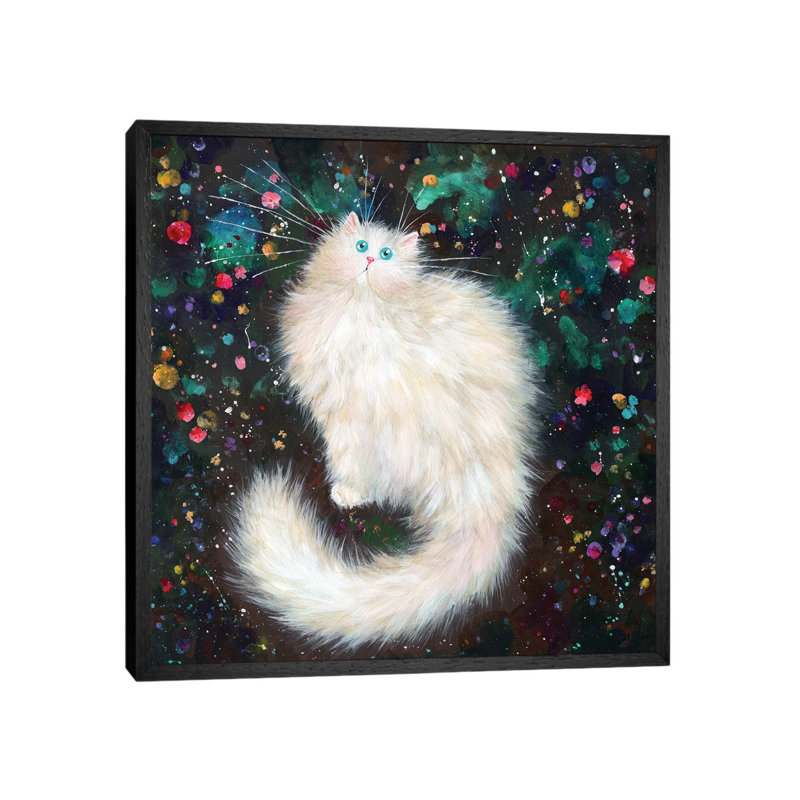 Twilight by Kim Haskins - Print on Canvas, 93.98 cm H x 93.98 cm W, Black Framed