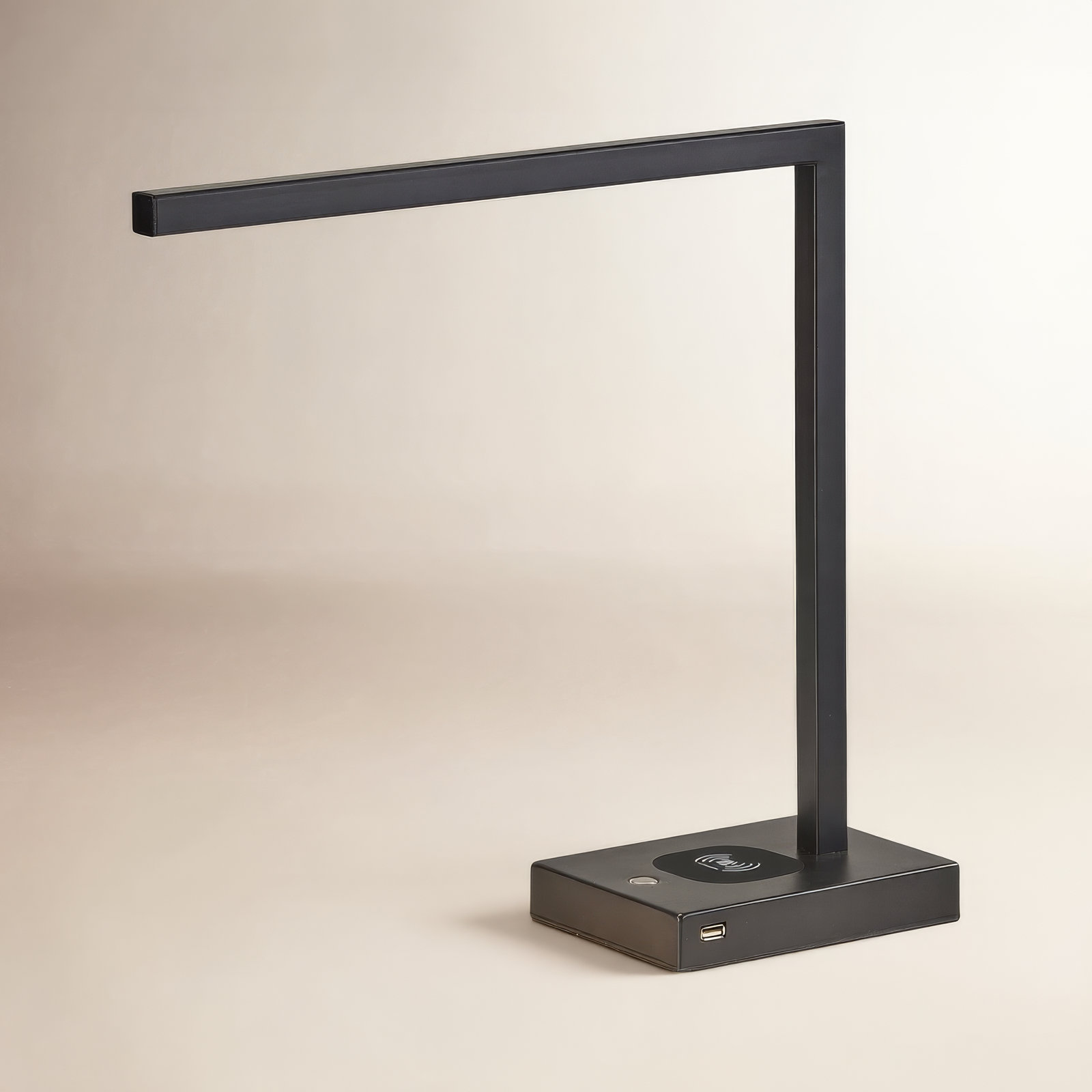 Capri Desk Lamp, Matte Black