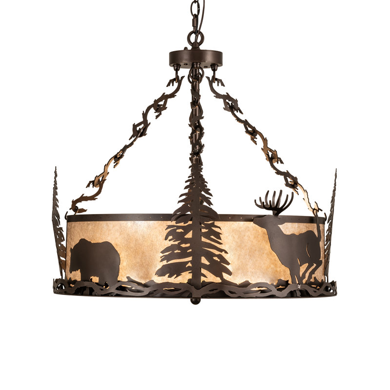Wildlife 6 - Light Chandelier
