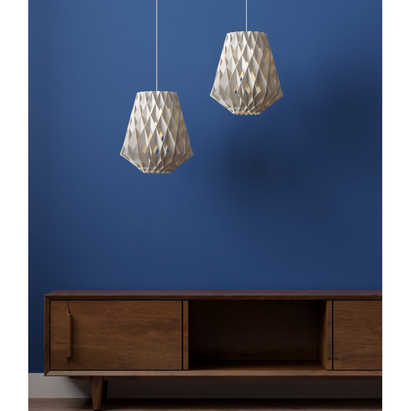 Pilke 1 - Light LED Pendant, Black Stained