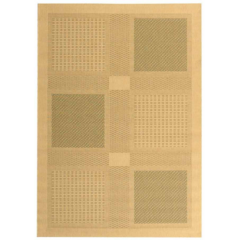 Tapis d'intérieur / extérieur à motif géométrique Stevison Performance, Rectangle 9 pi x 12 pi