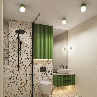 Zori Ceramic Flush Mount