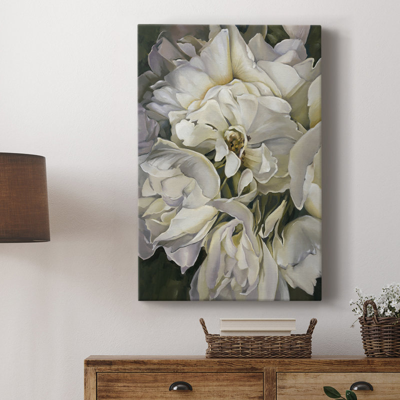 POUR LES ROSES -Galerie en toile Cavas, H 60 po x l 40 po