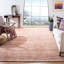 Tapis de couleur unie en laine / coton touffeté à la main Moniz fuchsia-2134744777
