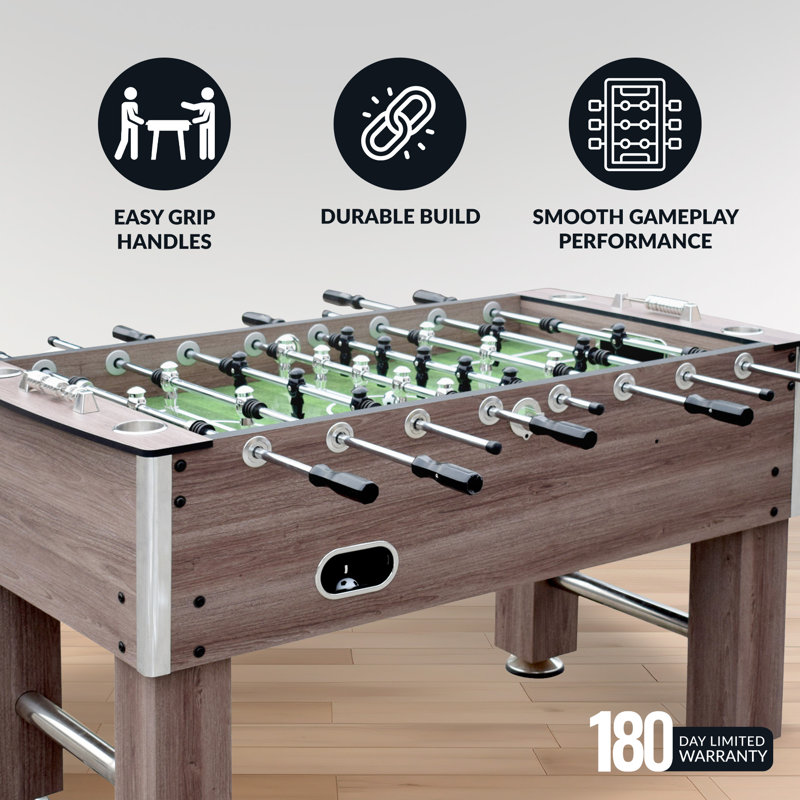 Ensemble de croquet à 6 joueurs de luxe Hathaway pour la famille - comprend des maillets et des poignées en bois franc durable, des boules de croquet résistantes aux ébréchures, des guichets en acier, un sac de transport en nylon - L 33,5 po x l 9 po x H 2,75 po