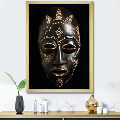 " Ethnical Traditional African Mask XXII "