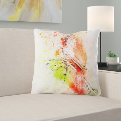 Coussin oiseau Bourdeau
