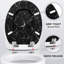 Marble Effect Toilet Seat Black