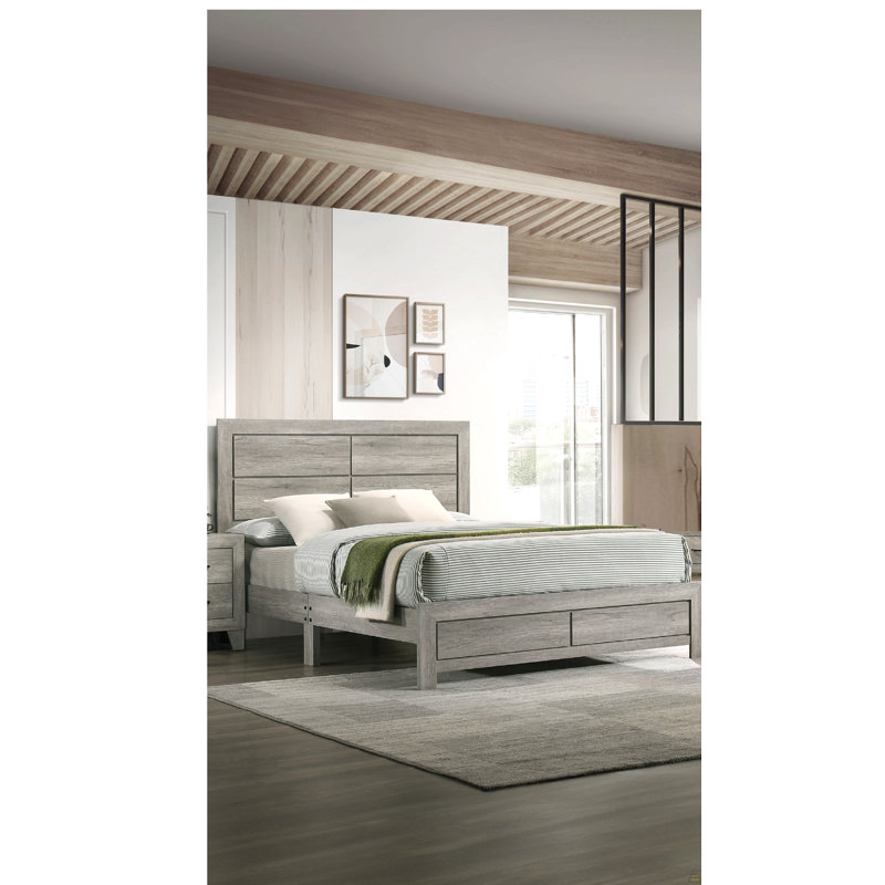1Pc Full Size Platform Bed