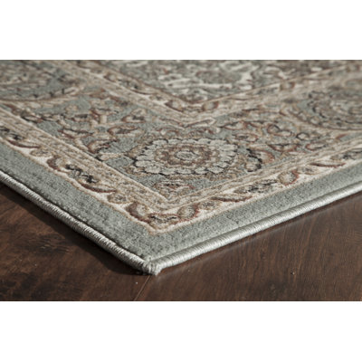 Tapis bleu clair Sheldon