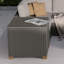 Table d'appoint en osier avec rangement Meta
