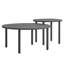 Ensemble de canapés modulaires d'extérieur en aluminium anthracite 4 pièces Clifton-131437620