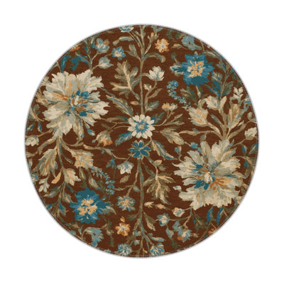 Tapis d'intérieur et d'extérieur brun Nature