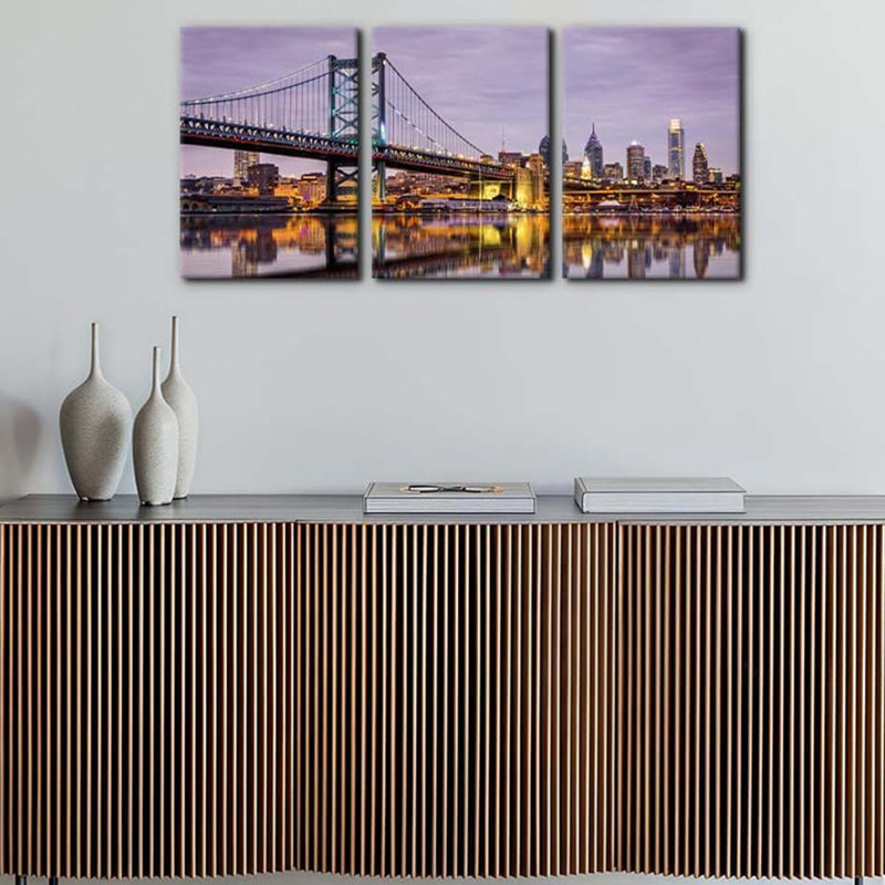 3 Piece Wrapped Canvas Wall Art