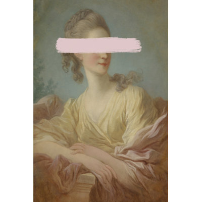 Fragonard Femme I 1 Piece Wall Art on Canvas