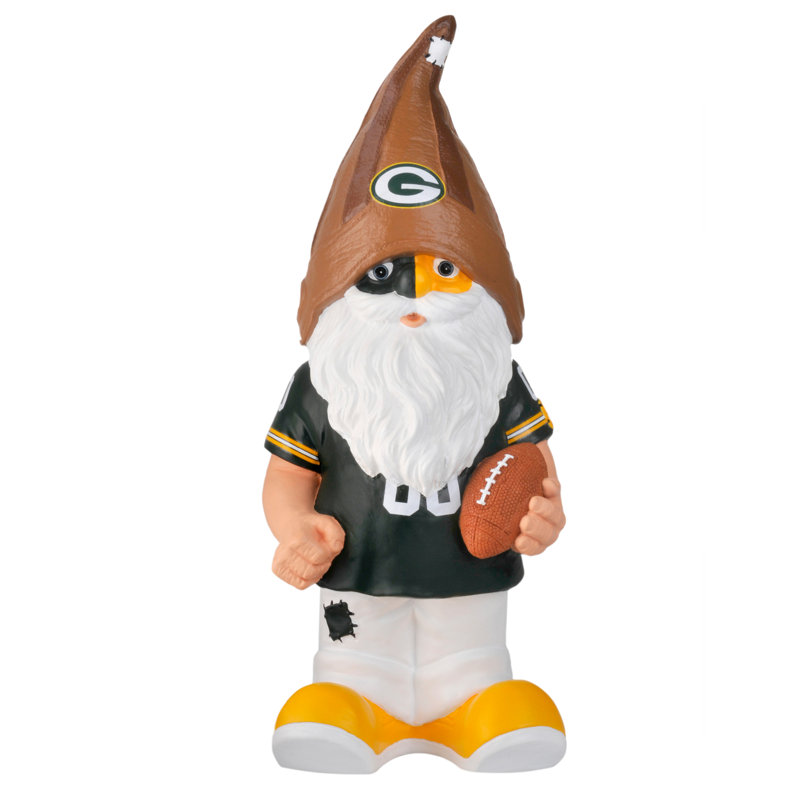 Statue de GNOME thématique NFL, Packers de Green Bay
