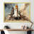 " Abstract Space Shuttle Launch I "-2141683964-2141683965